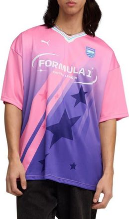 Puma F1 Miami Jersey in Pink Lilac at Nordstrom, Size Xx-Large