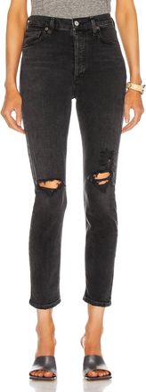 A Gold E Nico High Rise Skinny Jeans In Cassette