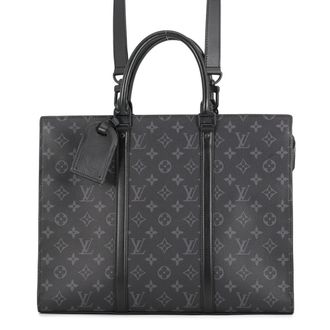Louis Vuitton Monogram Eclipse Black Noir Monogram Eclipse Handbag Tote Bag (Pre-Owned)