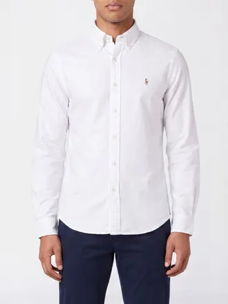 Polo Ralph Lauren Camicia a righe in cotone con colletto button-down
