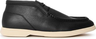 HUGO BOSS Mens Sienne Desb Chukka Boots in Black - Size UK 11