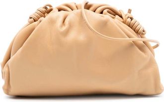 Bottega Veneta Pre-owned Bottega Veneta Lambskin The Mini Pouch Crossbody B09518248K