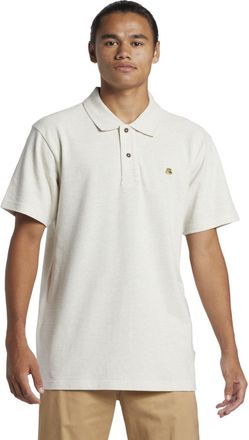 Quiksilver Poloshirt QUIKSILVER DNA Polo, Herren, Gr. XS, grau (fog), 100% Baumwolle, Shirts Poloshirt