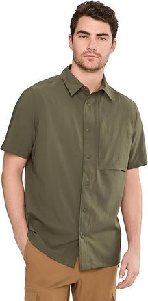 Fj&auml;llr&auml;ven High Coast Pack Shirt SS M Mens Jacket Laurel Green : 2XL, Polyester
