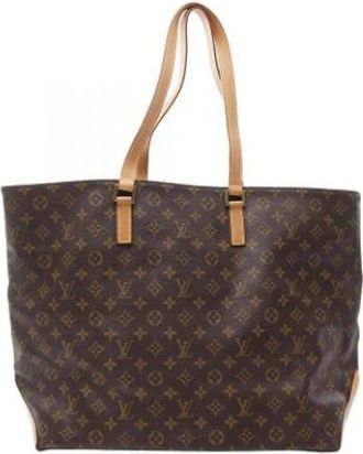 Louis Vuitton Pre-owned Tote Bags, female, Brown, Size: ONE SIZE Pre-owned Fabric louis-vuitton-bags