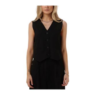 Modstr&ouml;m Jassen, Dames, Zwart, M, Polyester, Galemd Vest