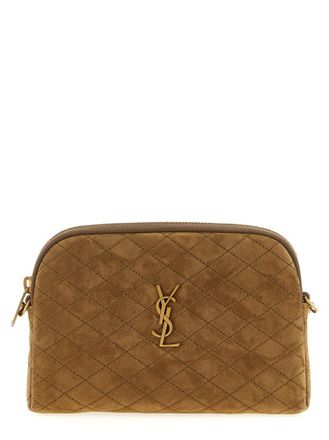 Saint Laurent Brown Gaby Crossbody Bag