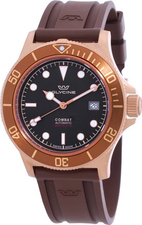 Glycine Combat Sub Automatic Black Dial Mens Watch GL0324