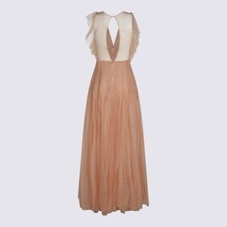 Elisabetta Franchi Womens Dresses Nude