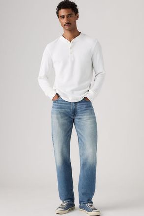 Levi's Vaqueros 555 relajados rectos - Hombre - 28X32 - Lavado medio / Indigo Champion