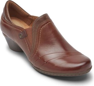 Cobb Hill Womens Laurel Slip-On Shoes In Brown