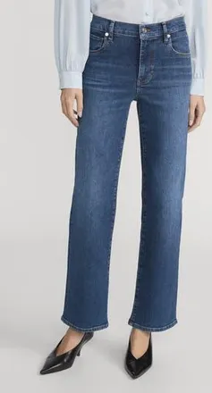 Frame Denim The Mellow Ankle Straight Leg Jeans in Solace at Nordstrom Rack, Size 24