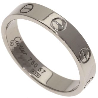 Cartier White Gold (18K) Band Ring (Pre-Owned)