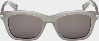 Ermenegildo Zegna Men & apos;s Acetate Rectangle Sunglasses