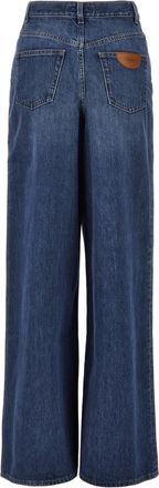 Chlo&eacute; Womens Blue Cotton Jeans Denim Clothing