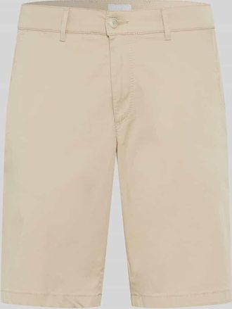 Brax Brax Regular Fit Chinoshorts aus Baumwoll-Mix in Beige, Gr&ouml;&szlig;e 38
