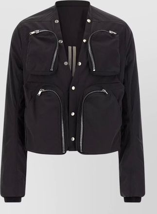Rick Owens cargo style jacket multiple pocket design