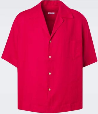 Kiton Camicia bowling in lino