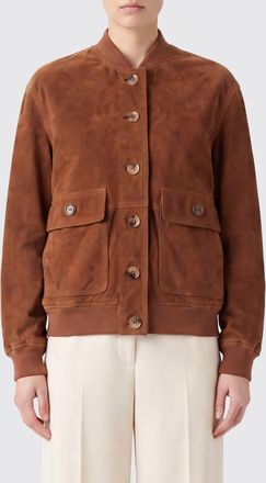 Valentino Garavani Bomber in pelle di agnello scamosciata con cappuccio e vestibilit&agrave; relaxed