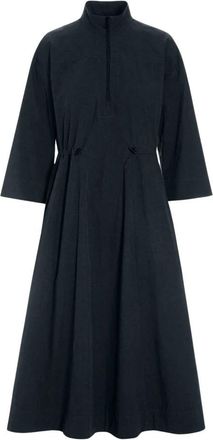 Bitte Kai Rand Fitted Midi Jurk - Dames - Casual kleedjes - Zwart - L - Kleedjes