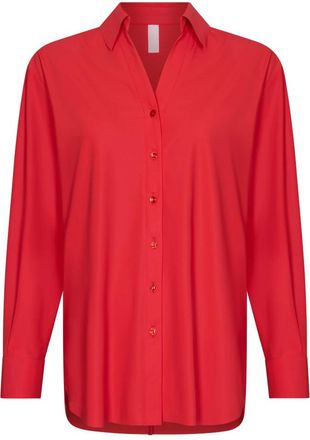 JapanTKY Mikuya Blouse - Dames - Overhemden - Rood - L - Overhemden