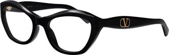 Valentino Garavani Vg0012O Optical Frame - female - Valentino Garavani - Glasses - Black - 53 MM - Accessories