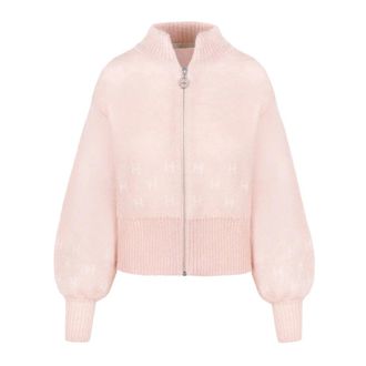H&eacute;st Cardigans, female, Pink, Size: XL M&auml;rtha Short Jacket