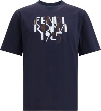 Fendi Roma 1925 Graphic T-shirt