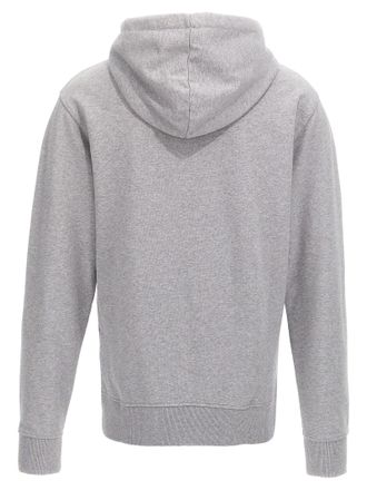 J.W.Anderson Logo-Embroidered Hoodie - grey