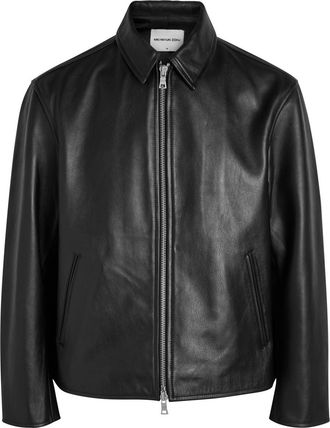 Mki Miyuki Zoku Leather Jacket - Black - L