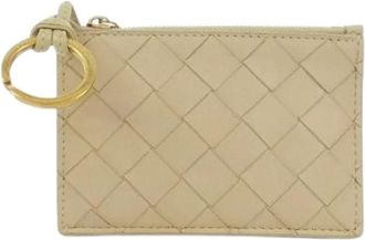 Bottega Veneta Pre-owned Wallets, female, Beige, Size: ONE SIZE Pre-owned Vintage Wallet