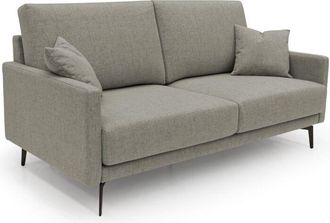 Divani.Store Saturno Sof&aacute; Moderno En Tela Suave E Impermeable 180 Cm Taupe