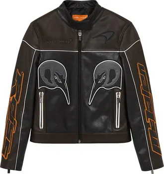 Reiss Champion Leather Mclar Jacket
