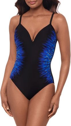 Miraclesuit Paka Mayan Underwire One-Piece Swimsuit in Bbl at Nordstrom, Size 10