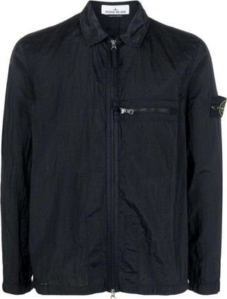 Stone Island Nylon Metal Shirt Jacket Black 781510919-V0029