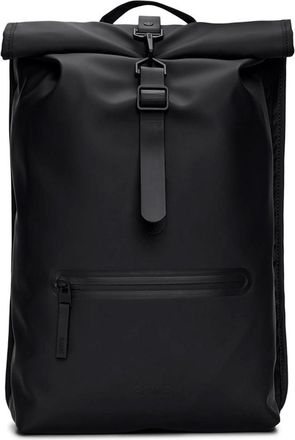 Rains ZAINO ROLLTOP RUCKSACK W3 BLACK ART.13320