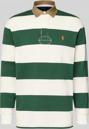 Polo Ralph Lauren Sweatshirt mit Label-Stitching in Grass, Gr&ouml;&szlig;e XXL