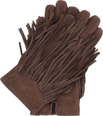 Kazar Guantes de Ante con Borlas - Accessories - Mujer - Marr&oacute;n - M