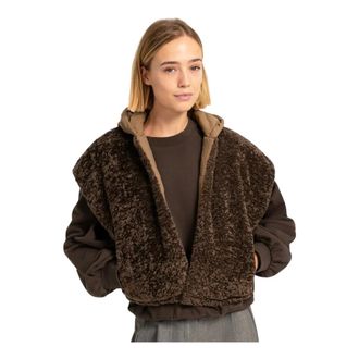 YaYa Gilet - - Jackets - Donna - Marrone - M