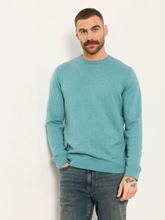 Fat Face FatFace Rye Dusky Green Crew Neck Knitted Jumper