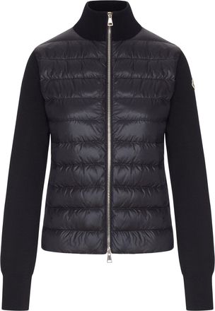 Moncler WOOL PADDED CARDIGAN WITH ZIP - Moncler - Woman