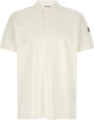 Moncler Off White Logo Polo