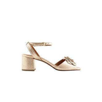 Maison Toufet Schoenen, Dames, Geel, 41 EU, Leer, Sandale Lucile