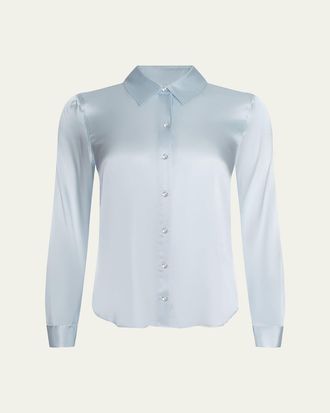 L'agence Tyler Long-Sleeve Blouse