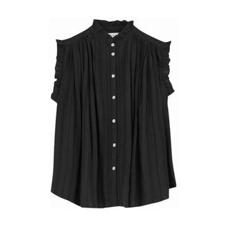 Skall Studio Juliane Top - female - Skall Studio - Shirts - Black - XS - Blouses & Shirts