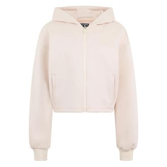Plein Sport Zip Hoodie Icon Scratch - Dames - Sportshirts - Roze - XS - Katoen - Fitness