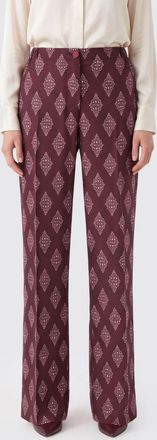 F.R.S. For Restless Sleepers F. R.S FOR RESTLESS SLEEPERS Ethnic Print Straight-Leg Silk Trousers