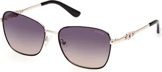Guess Gold Metal Womens Sunglasses