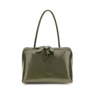 The Attico LAltra di Milano Schoudertas - Dames - Tassen - Groen - Maat: ONE Size Leer