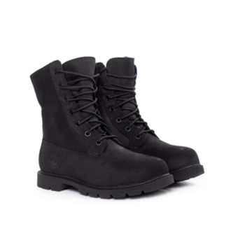 Timberland Linden Woods TB0A1QST001 Womens M Black Waterproof Boots MEW1627